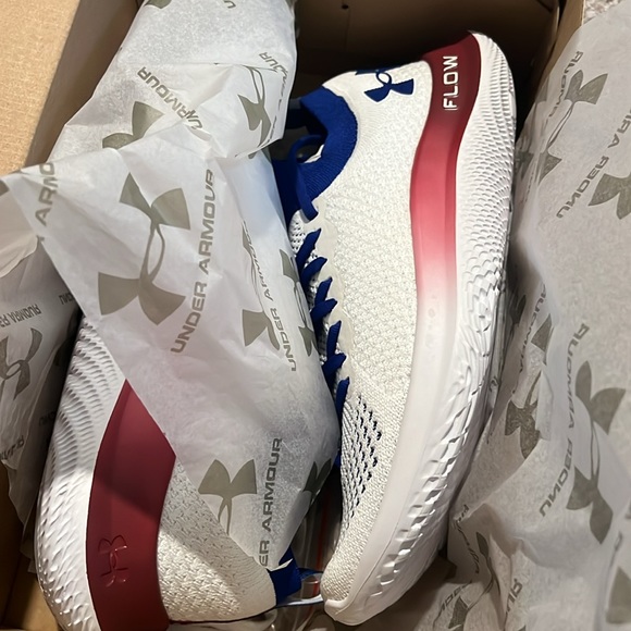 Under Armour Women's Flow Velociti Running Shoes White 3025987-100 - Picture 6 of 6